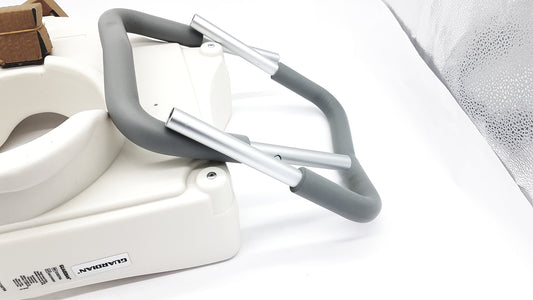 Guardian Locking Elevated Toilet Seat With Padded Arms G30270A