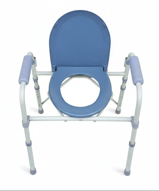 Foldable Toilet Commode Washroom Chair