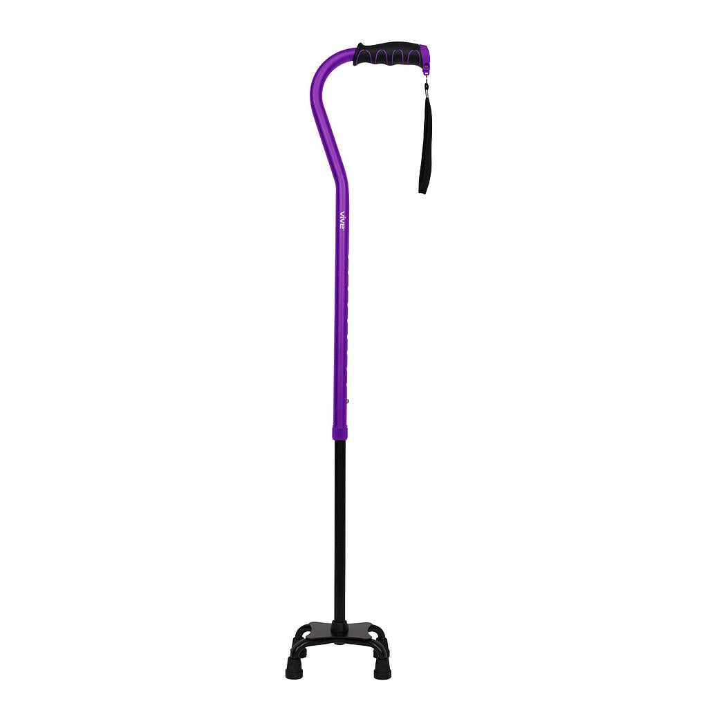 Quad Cane - Purple