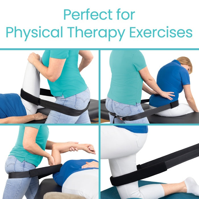 Adjustable Mobilization Therapy Belt With Removable Pad - Mobility & Transfer Equipment