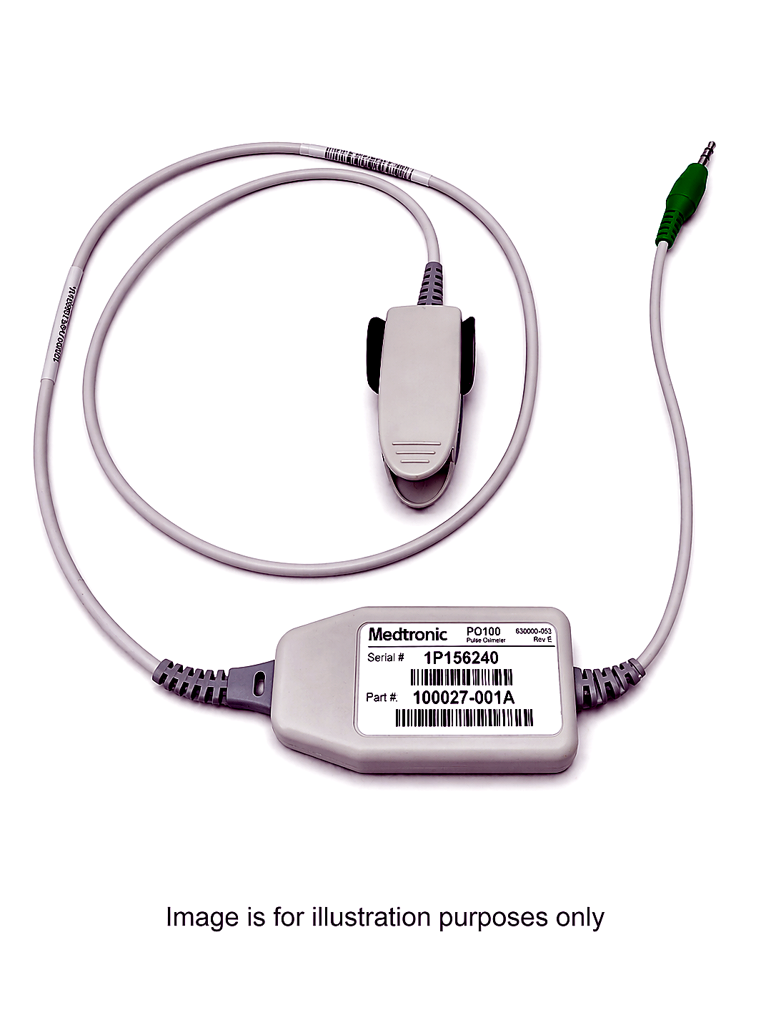 Medtronic PO100, 100027-001A SpO2/Pulse Oximeter Sensor - Pre-Owned