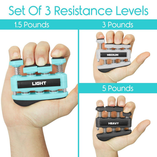 Finger Strengthening Exerciser Hand Rehabilitation Grip Trainer - Hand Therapy Exerciser