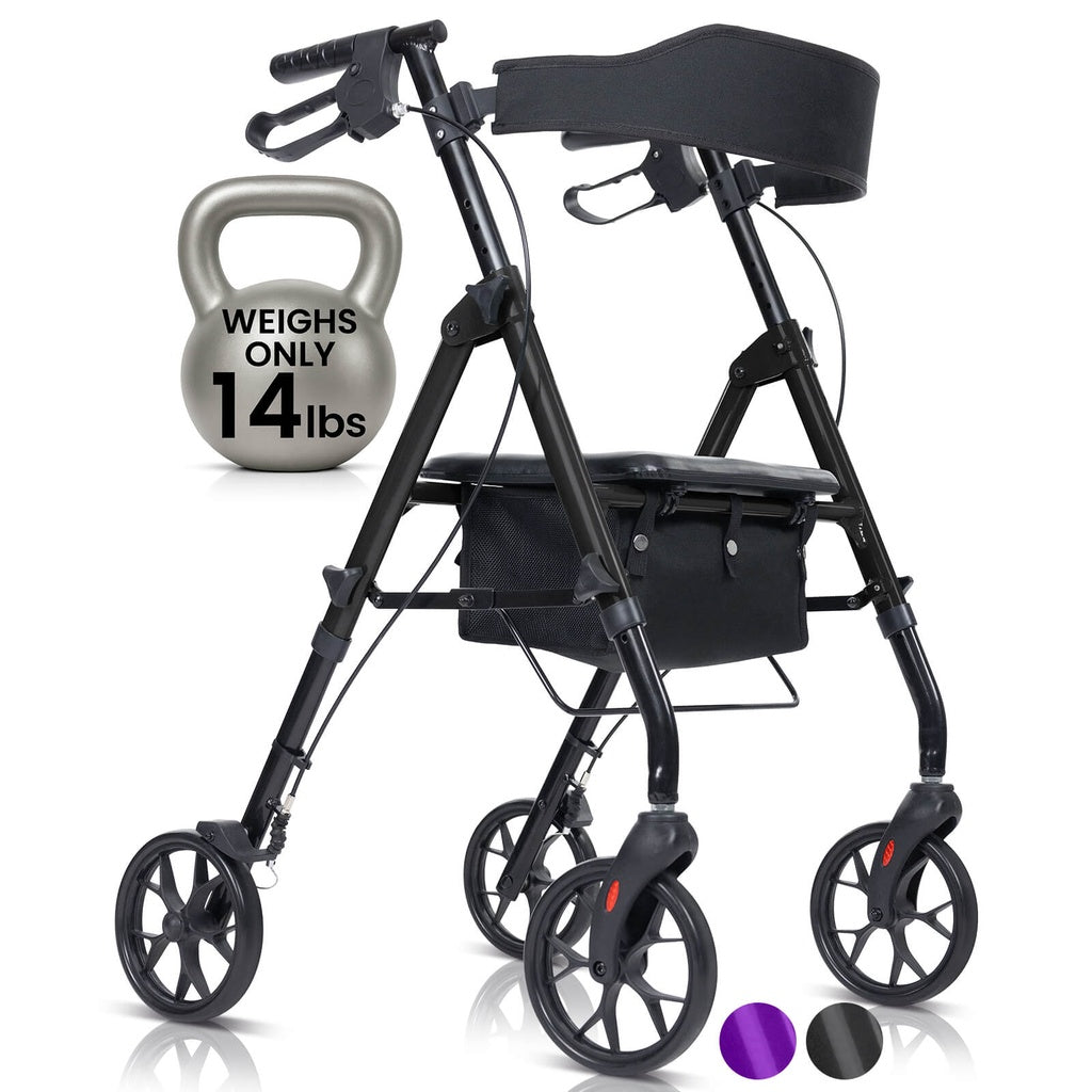CustomFit Rollator - Black