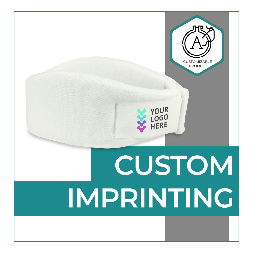 Cervical Collar - Neck Brace Thin 4’’ - White / Imprinting