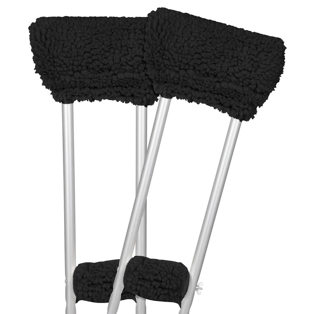 Sheepskin Crutch Pads - White