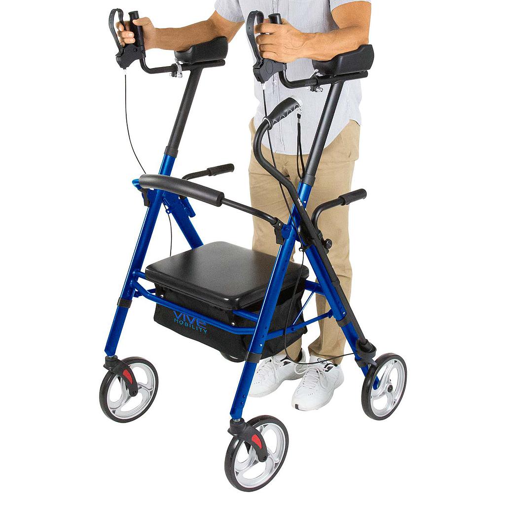 Upright Walker Series T - Blue