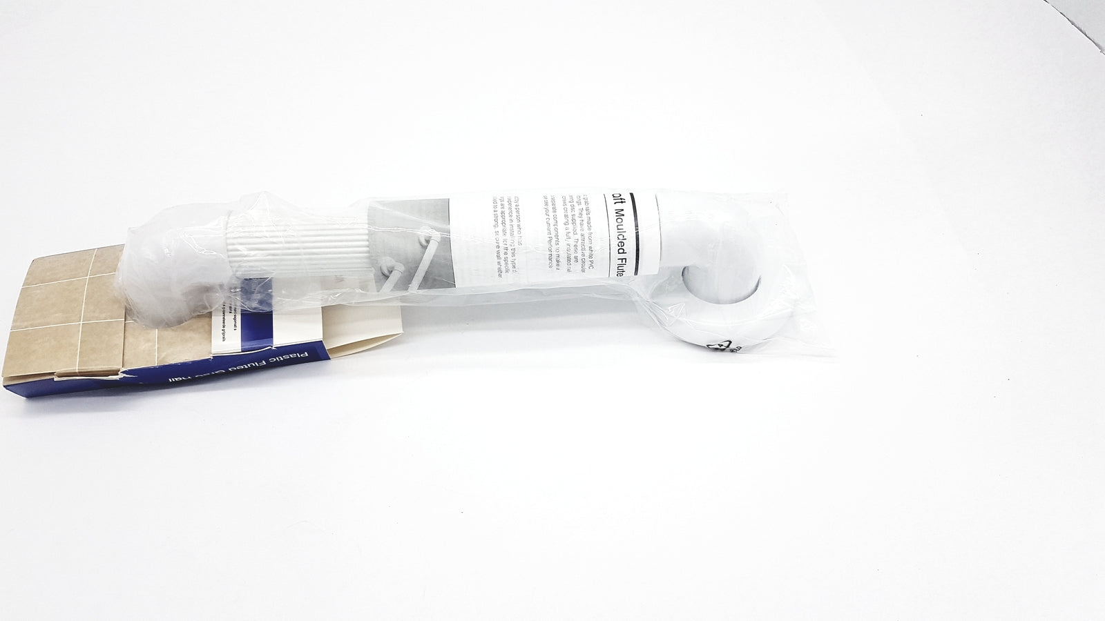 Homecraft Moulded Fluted Grab Rail Wall Mounted Bathroom Aid Rail