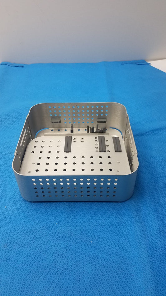 Surgical Orthopedic Sterilization Tray – Stainless Steel, Tray Only, Used