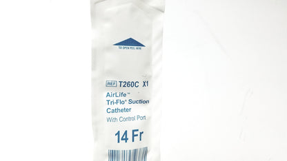 Vyaire AirLife Tri-Flo Suction Catheter, 14Fr (T260C X1) – OB1 Medical ...