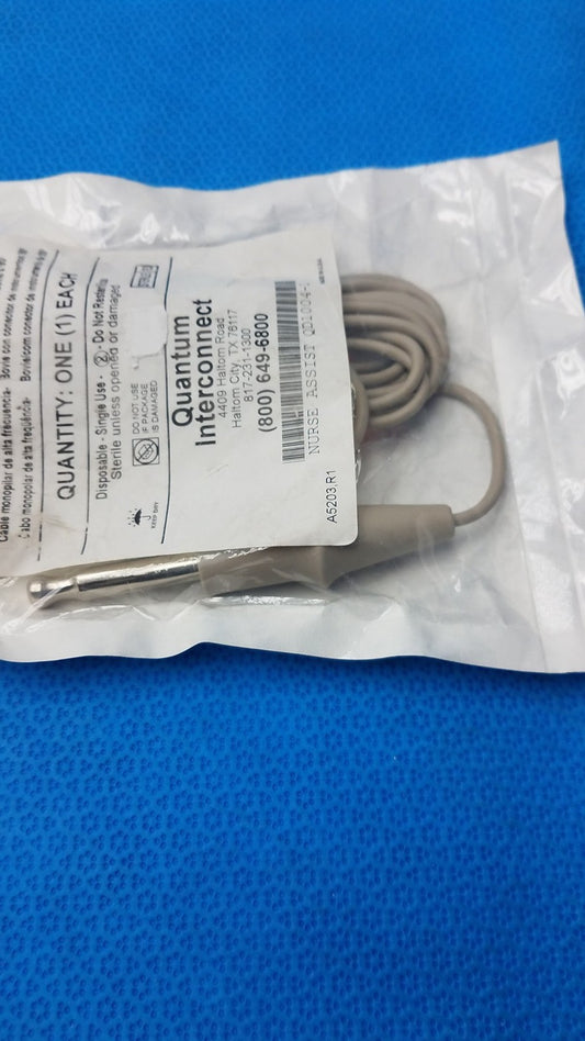 Quantum QD1004 High Frequency Unipolar Cable – Bovie Compatible