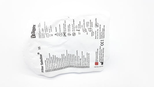 Set of 4 Drager Draeger Mechanical SafeStar 55 Filter MP01790, Adult