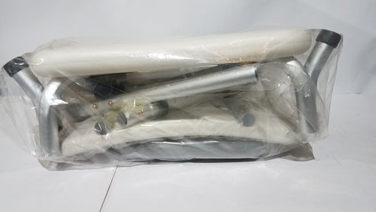 Homecraft Shower Chair w/ Backrest & Padded Removable Arms – Adjustable