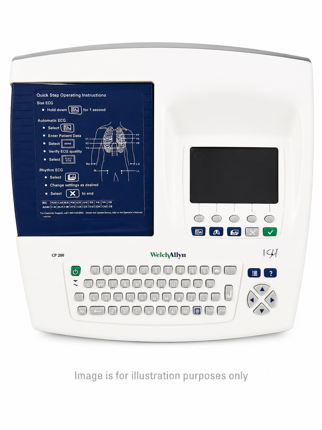 Welch Allyn CP 200 ECG/EKG Machine - Pre-Owned