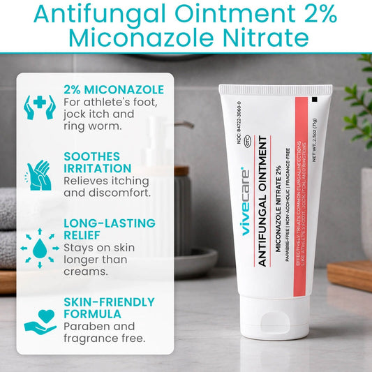 Antifungal Ointment 2% Miconazole Nitrate Vive Care