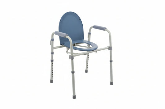 Foldable Toilet Commode Washroom Chair