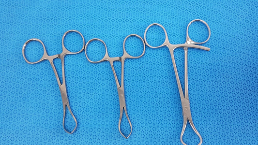 Reduction Forceps with Points 399.07 Lot of 3  – Surgical Stainless