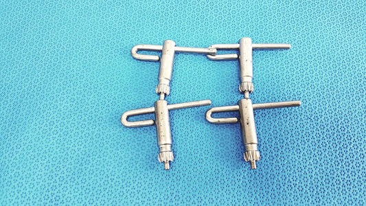 Stryker Chuck Key – Precision Tool for Surgical Drill Systems Lot of 4