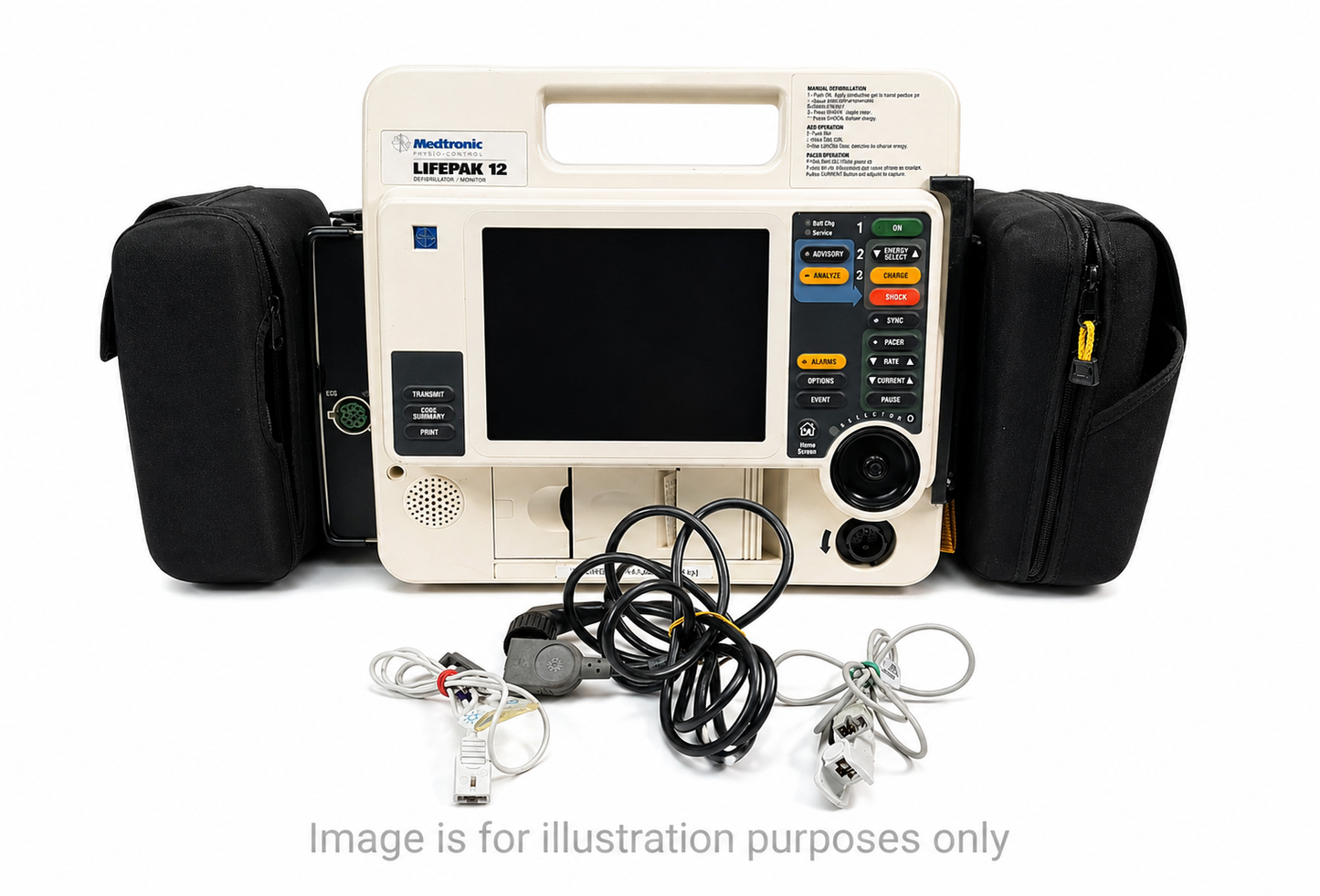 Physio-Control Lifepak 12 AED/Defibrillator - Pre-Owned - Untested/For Parts