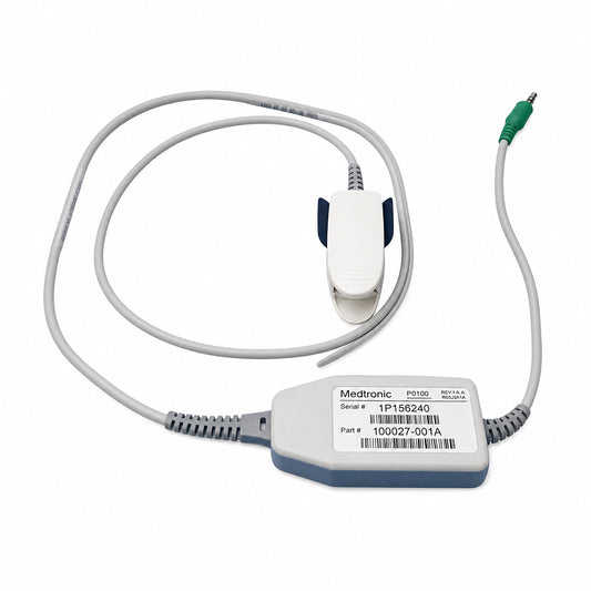 Medtronic PO100, 100027-001A SpO2/Pulse Oximeter Sensor - Pre-Owned