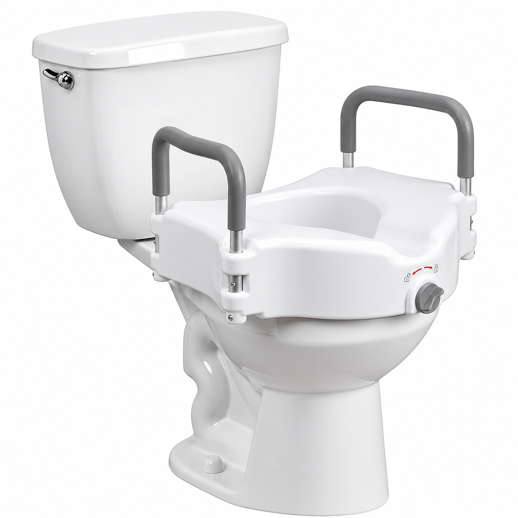 Drive Medical RTL12027RA Raised Toilet Seat - Pre-Owned