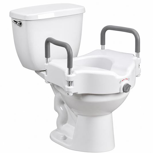Drive Medical RTL12027RA Raised Toilet Seat - Pre-Owned