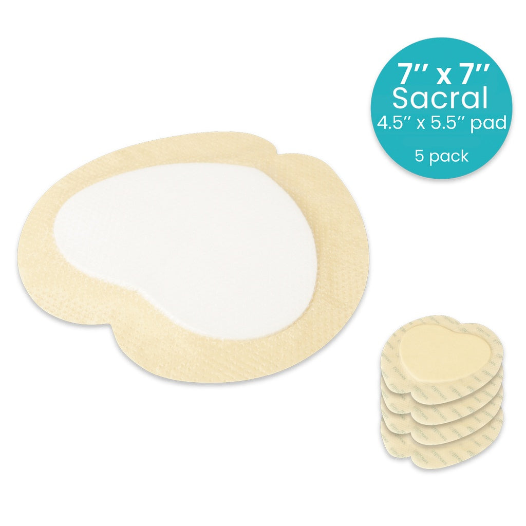 Silicone Foam Dressing Vive Care - 7’’ x 7’’