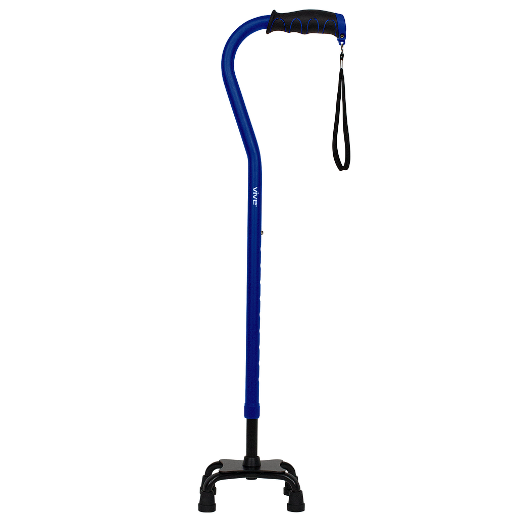 Quad Cane - Dark Blue