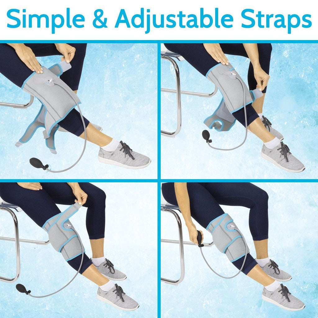 Knee Compression Ice Wrap