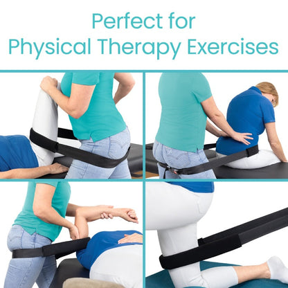 Adjustable Mobilization Therapy Belt With Removable Pad - Mobility & Transfer Equipment