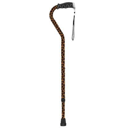 Offset Cane (24 Pack) - Leopard