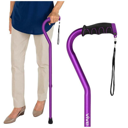 Offset Cane (24 Pack) - Purple