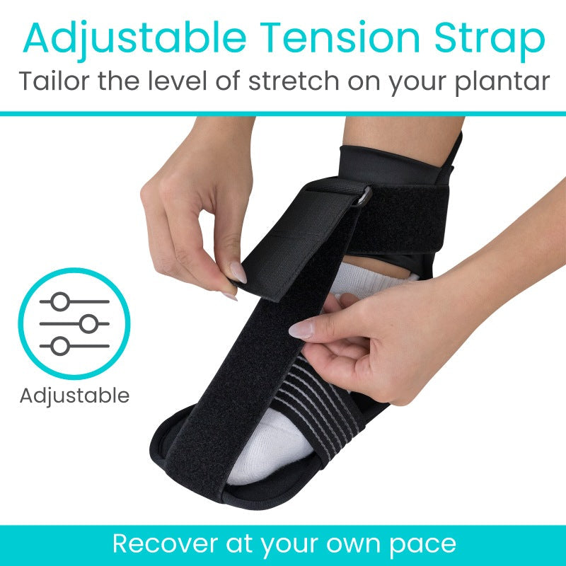 Adjustable Plantar Fasciitis Stretch Splint With Open Toe - Orthopedics & Bracing