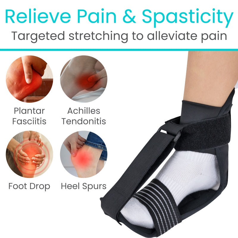 Adjustable Plantar Fasciitis Stretch Splint With Open Toe - Orthopedics & Bracing