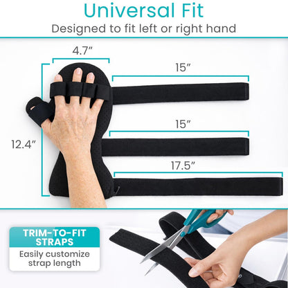 Adjustable Resting Hand Splint With Finger Supports - Orthopedics & Bracing