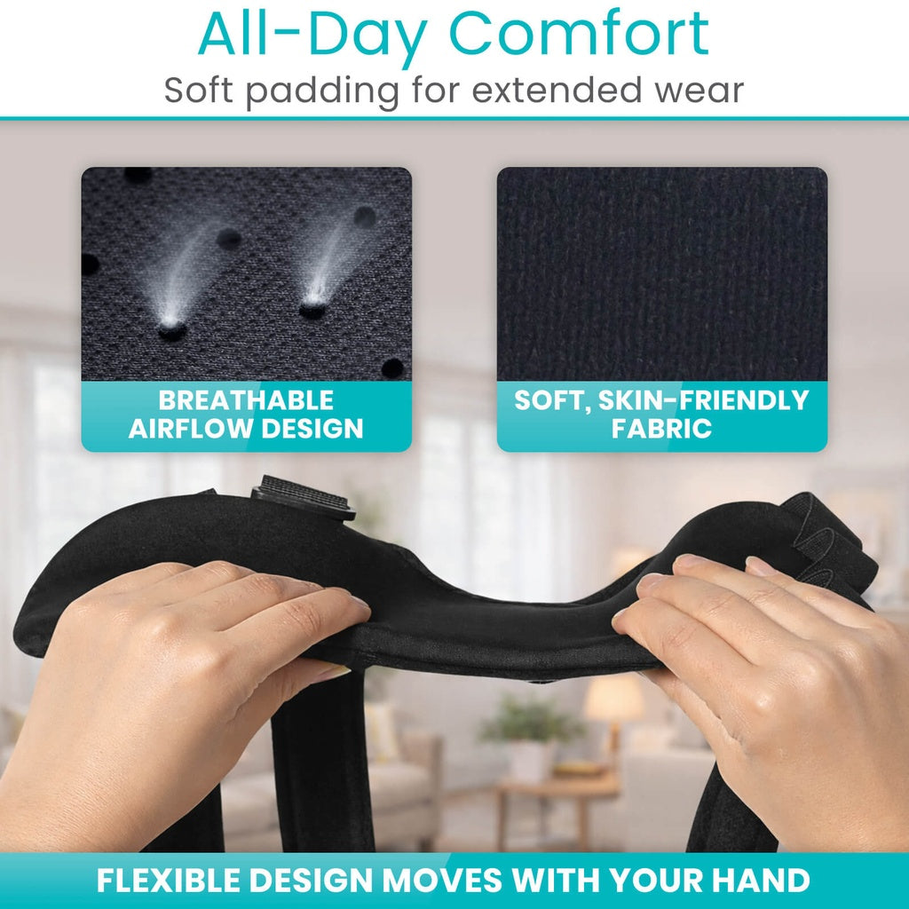 Adjustable Resting Hand Splint With Finger Supports - Orthopedics & Bracing
