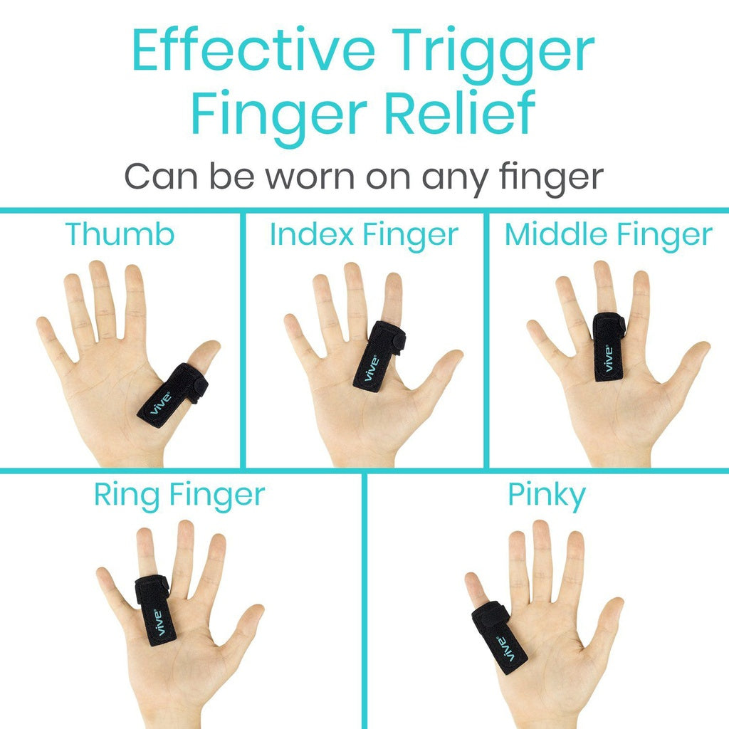 Trigger Finger Splint - Black
