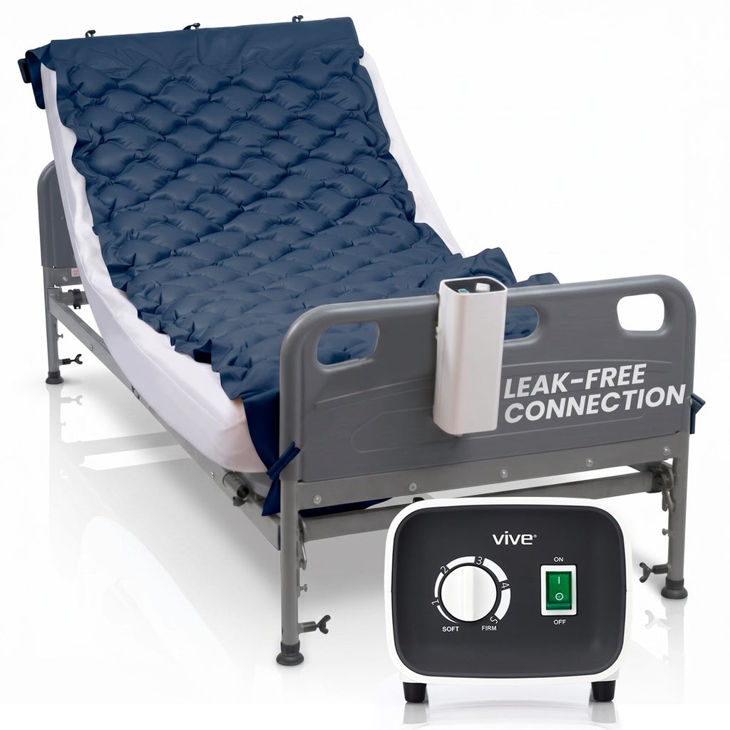 Alternating Pressure Pad - Dark Blue / Twin