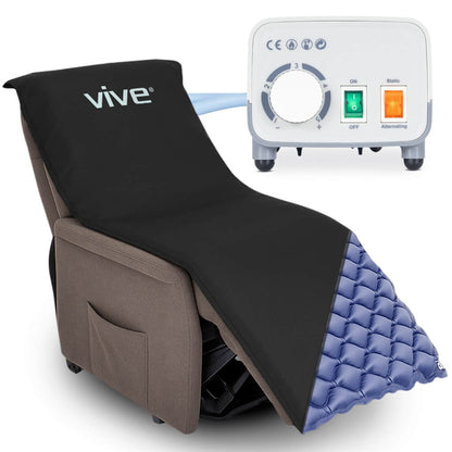 Alternating-Pressure Seat Pad With Pump For Pressure Relief - Hospital Beds & Accessories
