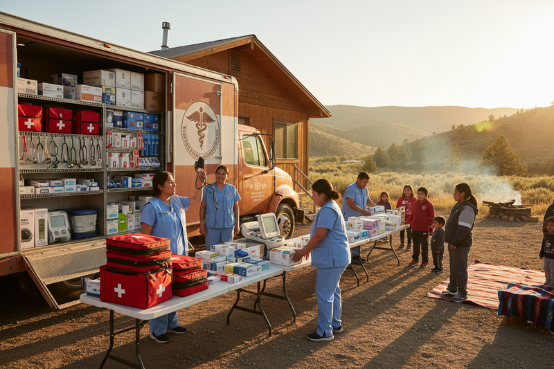 Tribal clinic medical supply