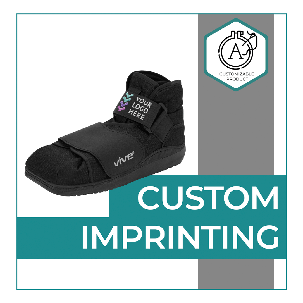Closed Toe Post Op Shoe - Small / Imprinting