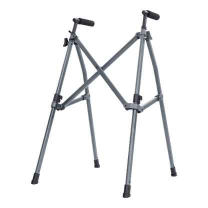 Compact Folding Walker With Non-Slip Support Tips - Grey - Mobility & Transfer Equipment