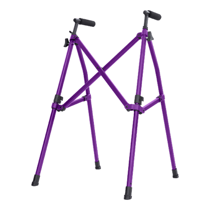 Compact Folding Walker With Non-Slip Support Tips - Purple - Mobility & Transfer Equipment