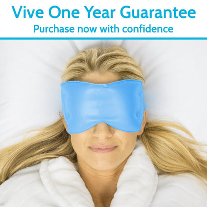 Cooling Gel Eye Mask Reusable Hot and Cold Therapy Wrap - Cold Therapy Eye Mask