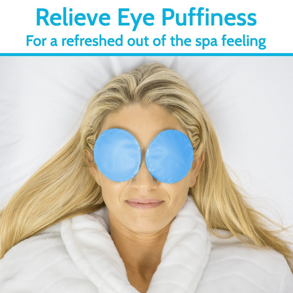 Cooling Gel Eye Mask Reusable Hot and Cold Therapy Wrap - Cold Therapy Eye Mask
