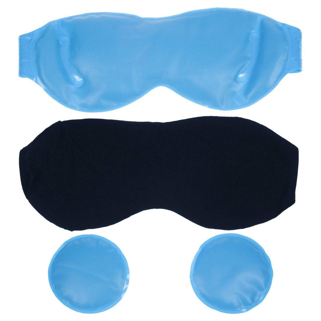 Cooling Gel Eye Mask Reusable Hot and Cold Therapy Wrap - Cold Therapy Eye Mask