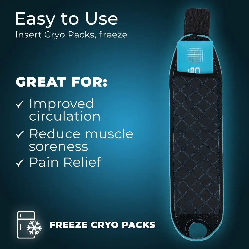 Cryogrid Cold-Therapy Wrist Wrap With Compression Support - Orthopedics & Bracing