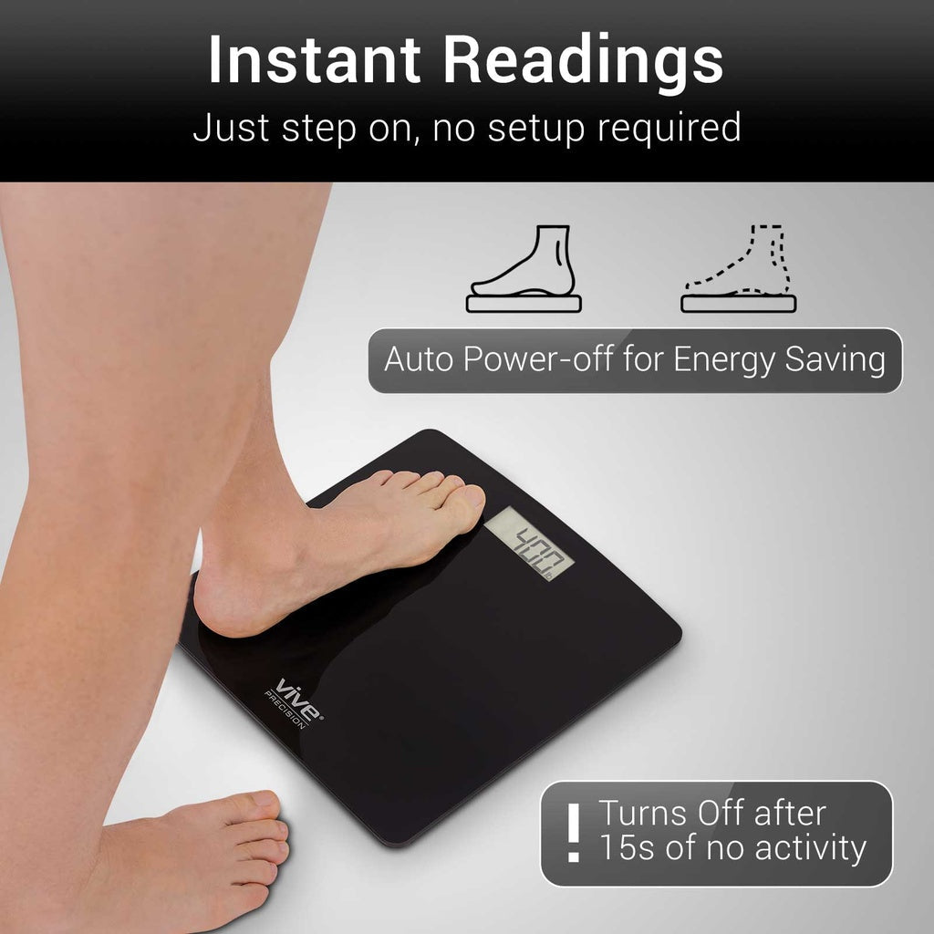 Bathroom Scale - Black