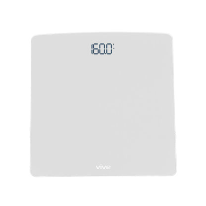 Digital Scale Compatible with Smart Devices - White