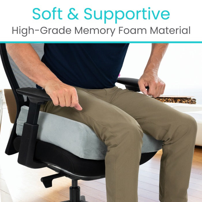Easy-Rise Chair Cushion With Non-Slip Support - Bathroom Safety & Daily Living