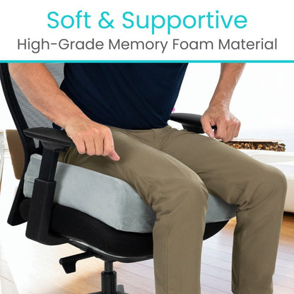 Easy-Rise Chair Cushion With Non-Slip Support - Bathroom Safety & Daily Living